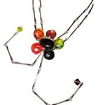 Women's Floral Necklace Beads Summer Bohemian Fashion Multicolor Accessories Photo 2