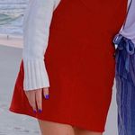 True Craft Orange Overall Dress Photo 2