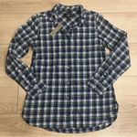 J.Crew NWT  Women’s Classic Fit Boy Shirt Campbell Plaid Flannel Size 4 Photo 1