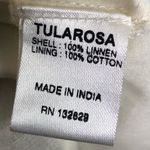 Tularosa  Sara chambray striped linen mini dress Photo 5