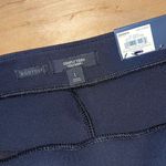 Vera Wang Simply Vera  Womens Faux Leather Knit Moonlight Leggings Black Large NW Photo 4