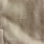 Lands' End  Women's Ivory Fleece Zip-Up Vest Size S Casual Fall Side Pockets Photo 10