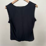Stella & Dot  Rae Sleeveless V-Neck Top Black Size Small Photo 8