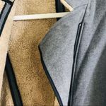 Tibi  leather trimmed asymmetric color block coat size 6‎ Photo 7