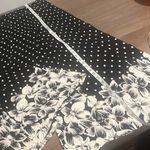 Anthropologie Ett:twa  Polka Dot Floral Chesapeake Wide Leg Pants Size Sz 6 Photo 3