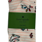 Kate Spade  New York Winter Crew Socks Lights Ice Skates 3 Pair Set One Size NWT Photo 0