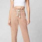 BLANK NYC WOMEN’S SUNTAN PAPER BAG PANT SIZE MEDIUM Photo 0