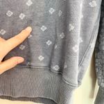 Aerie Floral Print Sweatshirt Pullover Crew Neck Comfy Casual XS Distressed Photo 5
