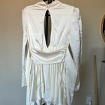 House Of CB  Aryana Ivory Bow Mini Dress‎ NWOT size S Photo 4