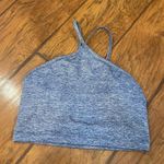 Offline by Aerie Blue Cross Halter Top sports bra size small Photo 0