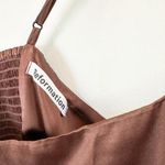 Reformation | Frankie 100% Silk Maxi Slip Es Dress in Brown Plus Size 16 Photo 8