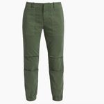 Nili Lotan Cropped Military Pant Size 4 Green Photo 1