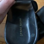 Jenni Kayne  black leather slide sandals 38 Photo 3