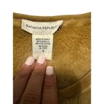 Banana Republic Banana Republic Fleece Vest Sleeveless Full Zip Soft Warm Tan Brown S Photo 2