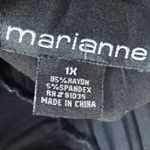 Marianne 1X Black Studded V Neck Top Goth Punk EGirl Cyber Y2K Retro‎ Alt Rave Photo 5