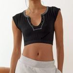 Urban Outfitters go for gold short sleeve shirt black Photo 0