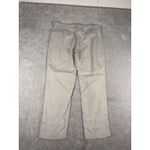 Eileen Fisher  blend linen blend Tapered Trouser Pant large petite beige Photo 4