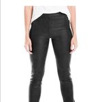 Max Studio  Black Women's Faux Leather High Waist-NWT Photo 2
