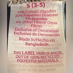 No Boundaries  Floral Denim Teen Shortalls Overalls. Size Small (3-5) Juniors EUC Photo 3