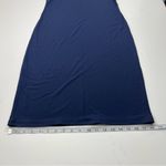 Eileen Fisher Eileen Fisher Petite Womens Petite Small PS SP Sleeveless Navy Blue Dress Photo 3