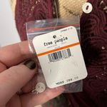 Free People NWT Intimately  Shea Maroon Bohemian Printed Mini Shift Dress sz XS Photo 5