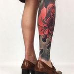 Vintage Genuine Leather Heels in Brown | Size 6.5 Photo 4