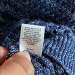 Amber sun oversized open knit sweater sz M blue Size M Photo 5