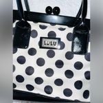 LULU Guinness Handbag Polka Dot Black Photo 2