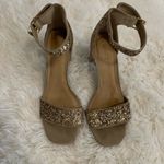 Old Navy Nude Sparkly Heels Photo 3