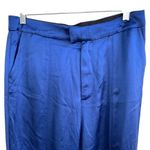 Lovers + Friends YASMEEN TROUSER PANT Size Medium Royal Blue $248 Photo 3