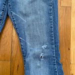 FIT AND FLARE LOWRISE JEANS Blue Size 6 Photo 3