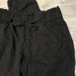Hollister high rise joggers black paper bag pants Photo 4