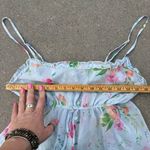 Victoria's Secret Pastel Fairy Serene Floral Chiffon Babydoll Slip Dress MEDIUM Photo 5