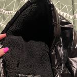 A New Day Long Black Puffer Coat Photo 5