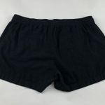 Old Navy Black Linen Blend Pull On Shorts XL Photo 4