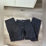 ZARA Women's Black Cargo Pants size 0 Photo 4