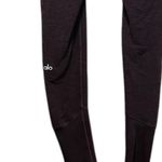 Alo Yoga  High-Waist Lounge Legging in Oxblood Heather Size Small Photo 6