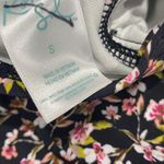 Kona Sol  swimsuit small floral‎ chest ruffle detail Photo 6