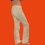 Loft Vintage y2k  low rise white corduroy original bootcut jeans 🤍 Photo 1