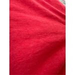 Chaser NWT!  Pinkish Red Strappy Cross Back Linen Blend Tank Medium Photo 6