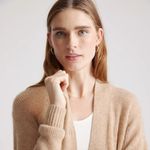 Quince  baby alpaca cardigan NWOT Photo 2