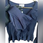 Cry Baby NWT  Selena Button Down Sweater Ruffle Cardigan XS Photo 5