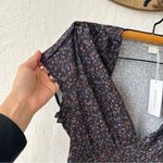 Outerknown  Juniper Dainty Floral Short Sleeve Mini Dress XS Photo 7