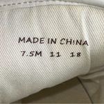 Jack Rogers  Women’s 7.5 Blue White Pinstripe Seersucker Carter Trainers Sneakers Photo 9