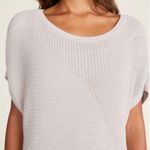 Barefoot Dreams Women's BDWCU20937 Size L Mixed Stitch Dolman Pullover EUC Photo 2