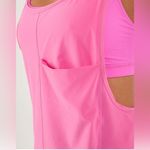 Lululemon  Run For Your Money Racerback Tank Top Pow Pink Light Size 4 Barbie Photo 7