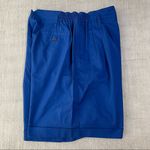 Karen Scott Blue Shorts Photo 3