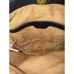 Lucky Brand  Black Leather Crossbody Bag Purse Adjustable Strap‎ Charm W Photo 5