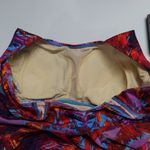 Bimei Beauty Form Colorful Abstract Swimsuit Mastectomy Size M Red Size M Photo 5