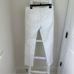 Paige  Skyline Ankle Peg Optic White Straight Leg Jeans Size 31 Photo 1